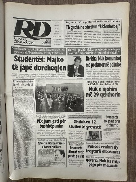 Rilindja Demokratike 1998-12-18
